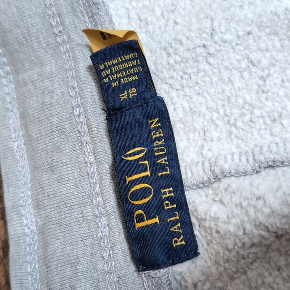 Polo Ralph Lauren Polo Bear Fleece Shorts Size XL In Heathered Gray - Picture 3 of 8